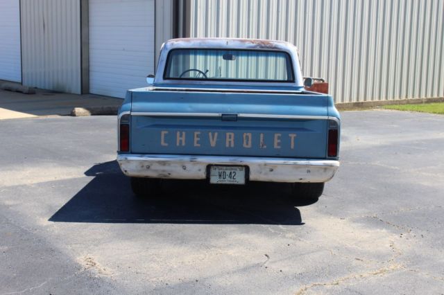 1968 Blue Chevrolet C-10