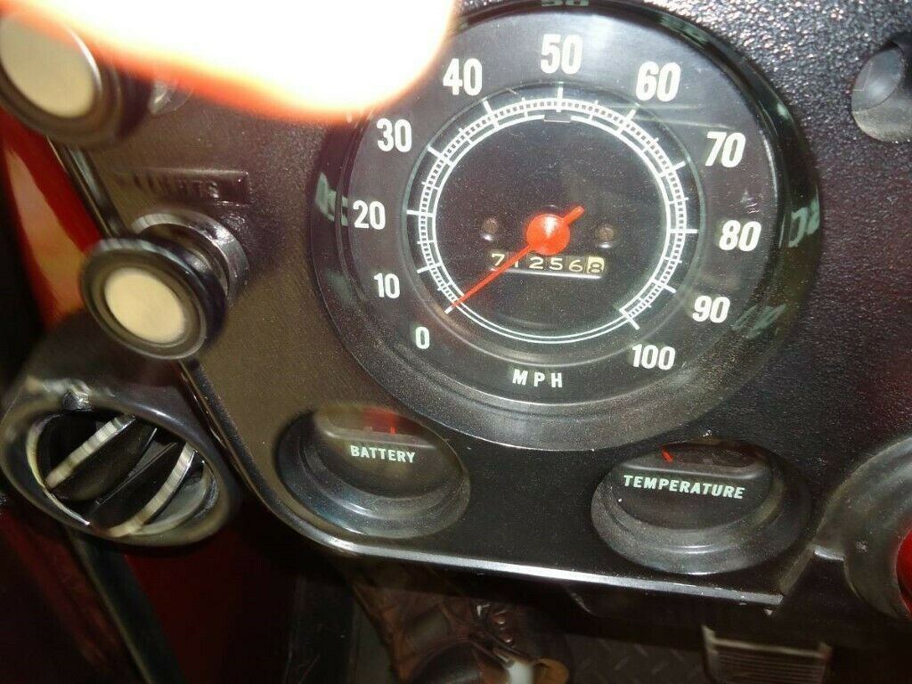 1968 Red Chevrolet C-10 Standard Cab Pickup