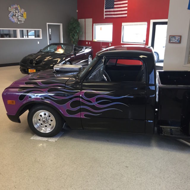 1968 Black Chevrolet C-10 Pickup