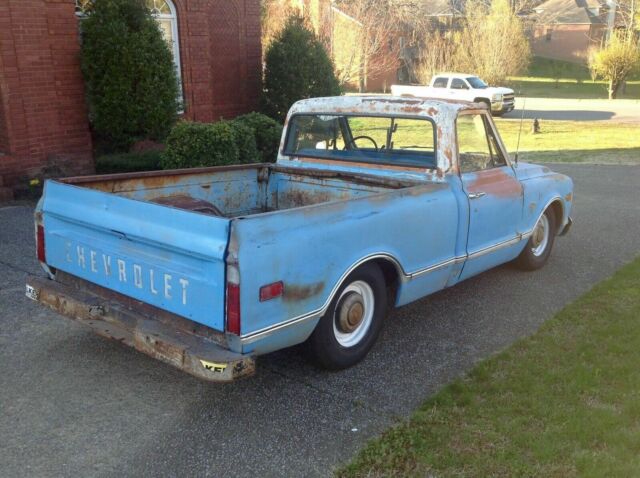 1968 Blue Chevrolet C-10 Short Bed