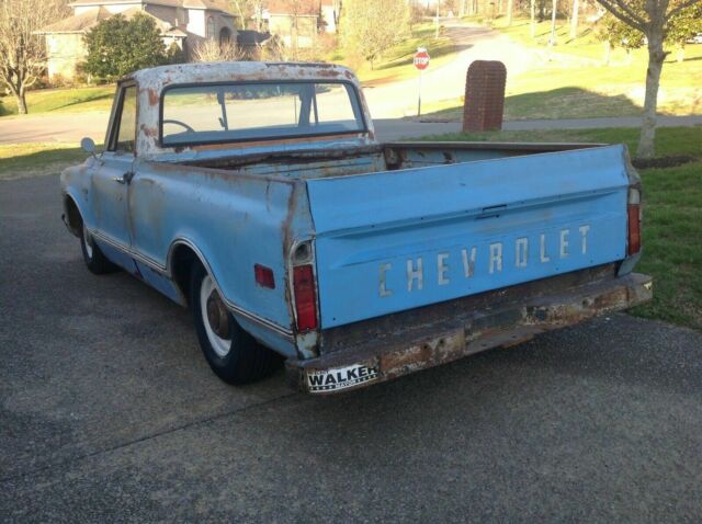 1968 Blue Chevrolet C-10 Short Bed