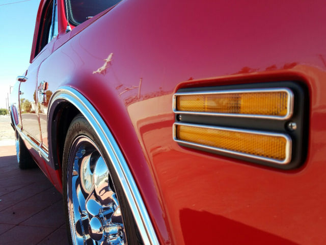 1968 Red Chevrolet C-10 Fleetside Pick Up