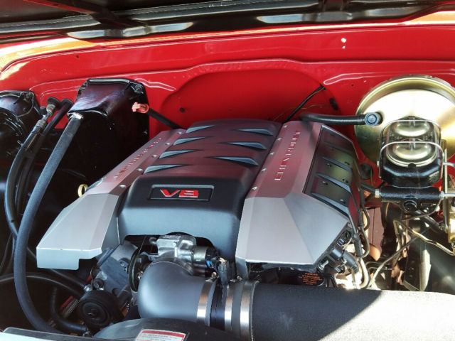 1968 Red Chevrolet C-10 Fleetside Pick Up