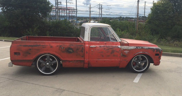 1968 Blue Chevrolet C-10 Pickup