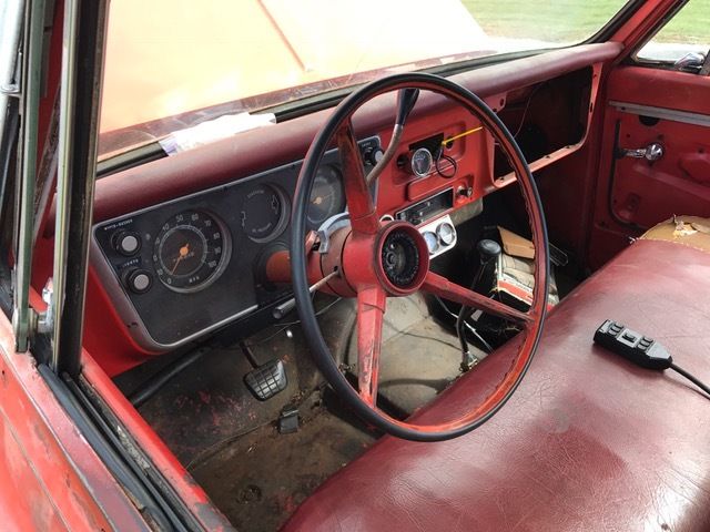 1968 Blue Chevrolet C-10 Pickup