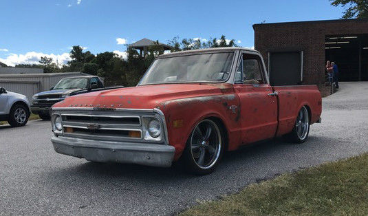 1968 Blue Chevrolet C-10 Pickup