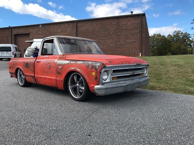 1968 Blue Chevrolet C-10 Pickup