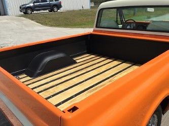 1968 Orange Chevrolet C-10 Standard Cab Pickup