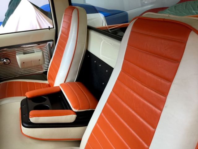 1968 Orange Chevrolet C-10 Standard Cab Pickup