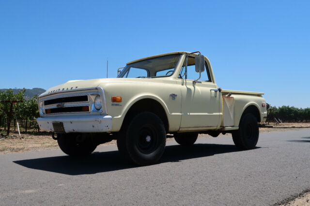1968 Yellow Chevrolet C-10 Standard Cab Pickup