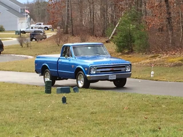 1971 Blue Chevrolet C-10 Standard Cab Pickup