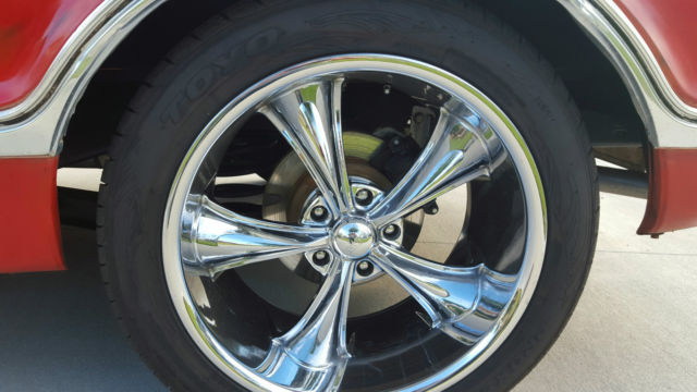 1968 Orange Chevrolet C-10