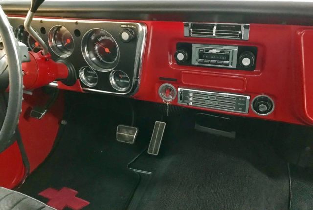 1968 Blue Chevrolet C-10 Pickup