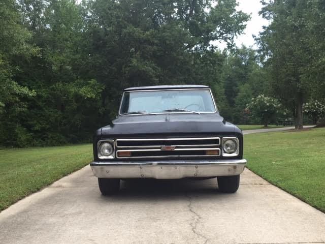 1968 BLACK Chevrolet C-10
