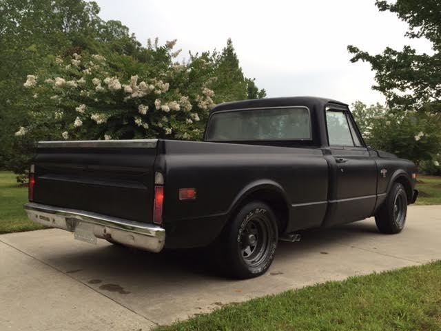 1968 BLACK Chevrolet C-10