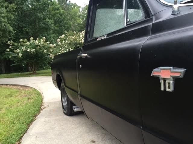 1968 BLACK Chevrolet C-10