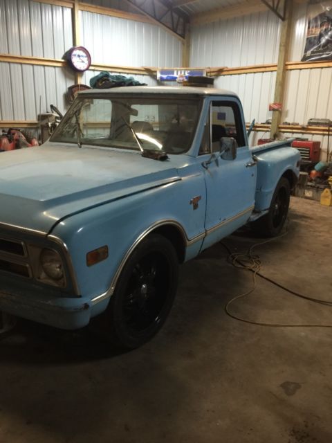 1968 Blue Chevrolet C-10 Standard Cab Pickup