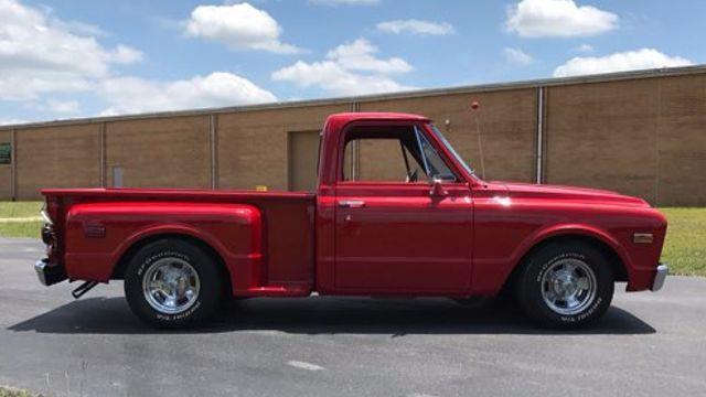 1968 Red Chevrolet C-10 Stepside Pick-up Truck