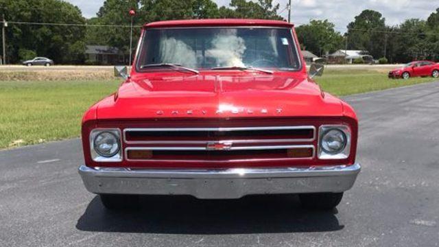 1968 Red Chevrolet C-10 Stepside Pick-up Truck