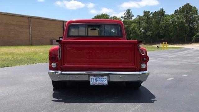 1968 Red Chevrolet C-10 Stepside Pick-up Truck