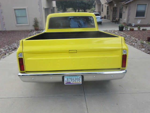 1968 Yellow Chevrolet C-10 Standard Cab Pickup