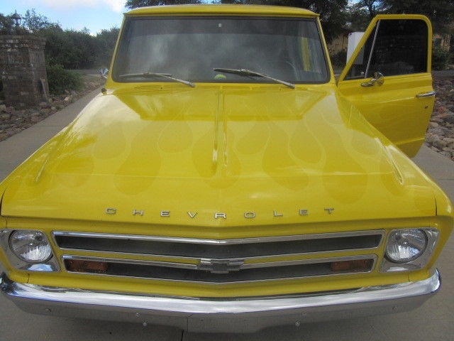 1968 Yellow Chevrolet C-10 Standard Cab Pickup