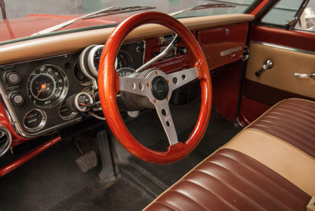 1968 Red Chevrolet C-10 Standard Cab Pickup