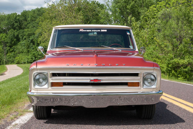 1968 Red Chevrolet C-10 Standard Cab Pickup