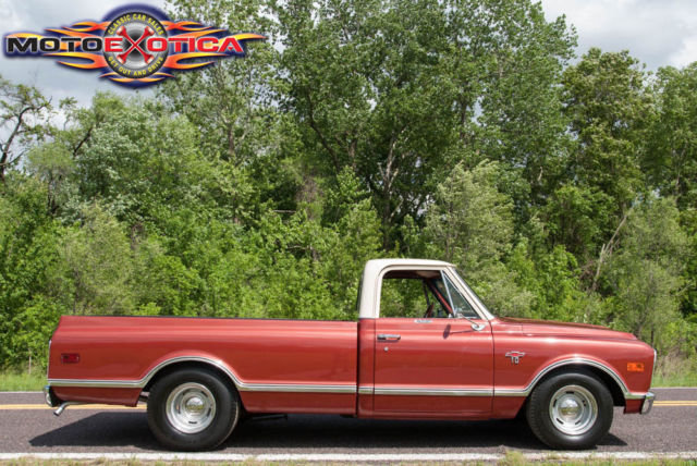 1968 Red Chevrolet C-10 Standard Cab Pickup