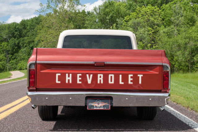1968 Red Chevrolet C-10 Standard Cab Pickup