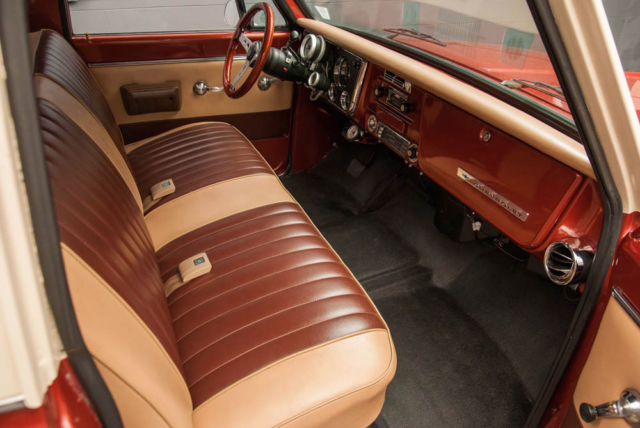 1968 Red Chevrolet C-10 Standard Cab Pickup