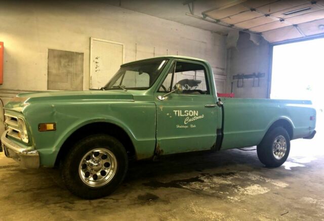 1968 Green Chevrolet C-10
