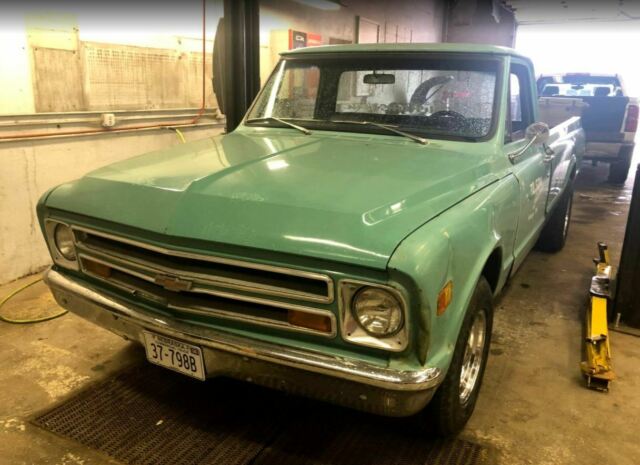 1968 Green Chevrolet C-10