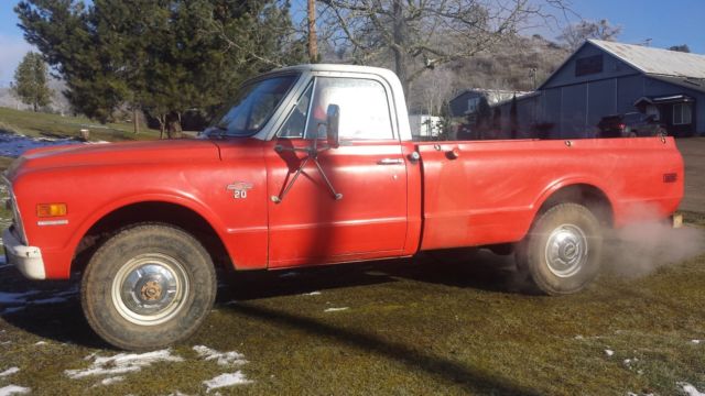1968 Red Chevrolet Other Pickups Standard Cab Pickup