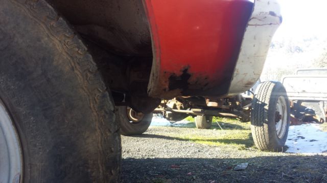 1968 Red Chevrolet Other Pickups Standard Cab Pickup