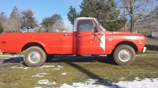 1968 Red Chevrolet Other Pickups Standard Cab Pickup