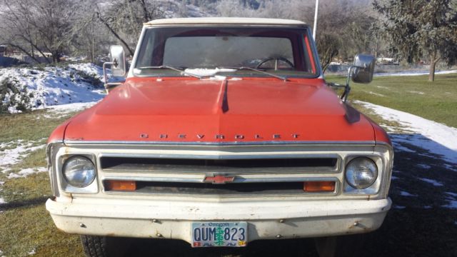 1968 Red Chevrolet Other Pickups Standard Cab Pickup