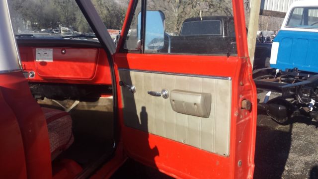 1968 Red Chevrolet Other Pickups Standard Cab Pickup