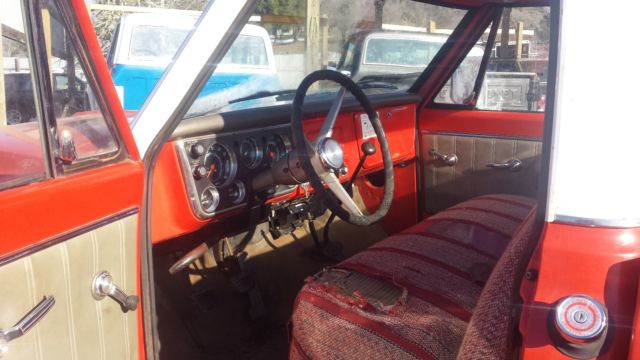 1968 Red Chevrolet Other Pickups Standard Cab Pickup