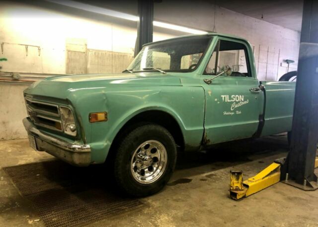 1968 Green Chevrolet C-10