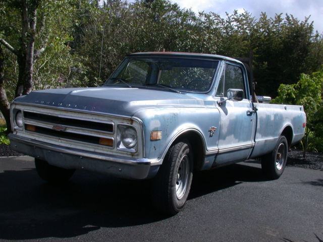 1968 Blue Chevrolet Other Pickups fleetside