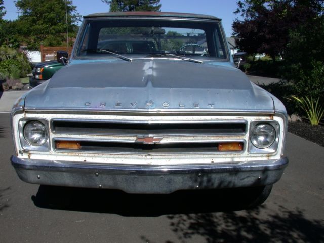 1968 Blue Chevrolet Other Pickups 8' Bed