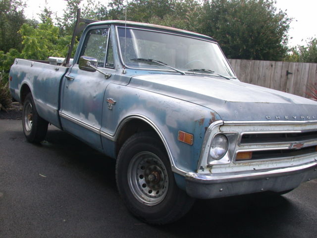 1968 Blue Chevrolet Other Pickups 8' Bed