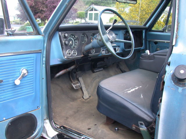 1968 Blue Chevrolet Other Pickups 8' Bed