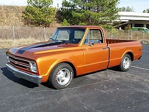1968 Black Chevrolet C-10 --