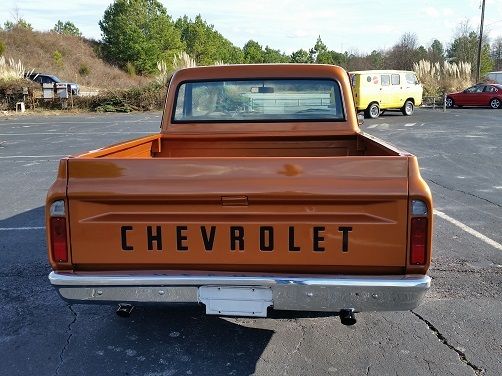 1968 Black Chevrolet C-10 --