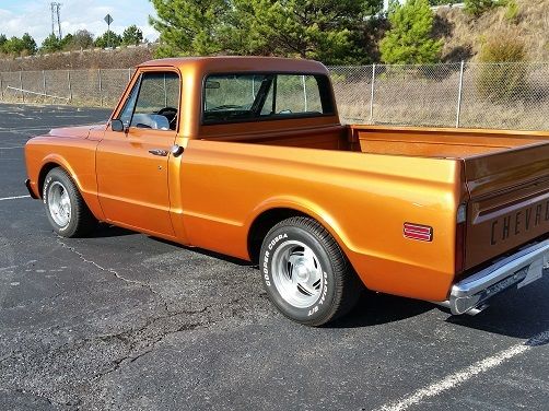 1968 Black Chevrolet C-10 --