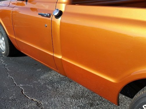 1968 Black Chevrolet C-10 --