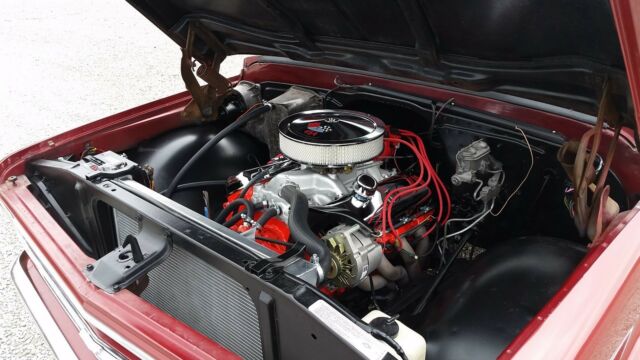 1968 Burgundy Chevrolet C-10