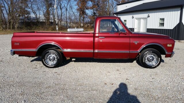 1968 Burgundy Chevrolet C-10